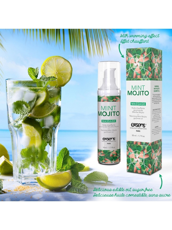 MINT MOJITO - Huile chauffante gourmande