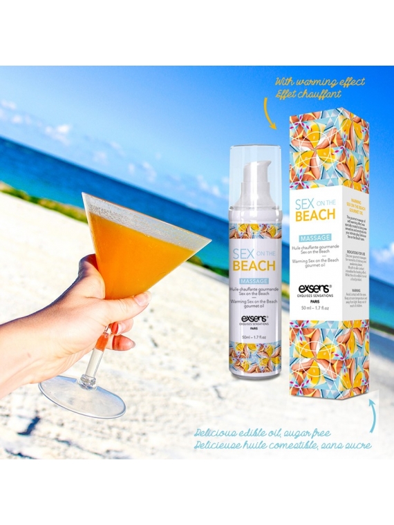 SEX ON THE BEACH - Huile chauffante gourmande