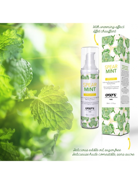SPEAR MINT - Huile chauffante gourmande bio