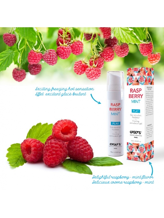 RASPBERRY MINT - Gel excitant fraicheur