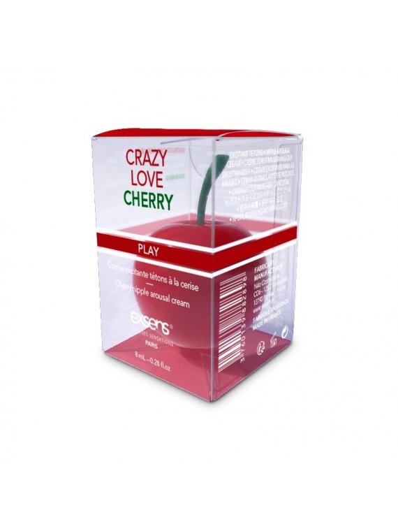 CRAZY LOVE CHERRY - Crème excitante tétons