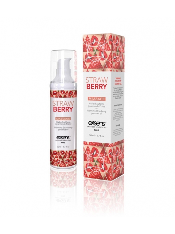 STRAWBERRY - Huile chauffante gourmande