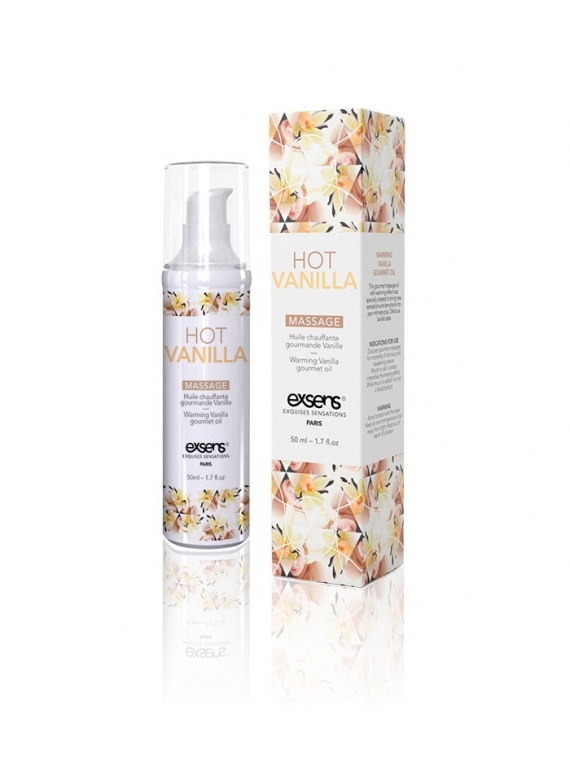 HOT VANILLA - Huile chauffante gourmande